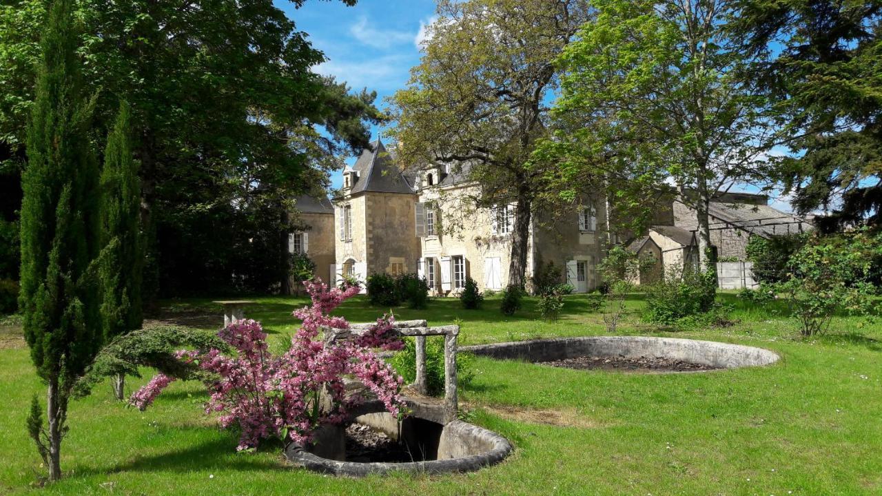 Manoir Du Bellay Bed and Breakfast Montreuil-Bellay Eksteriør billede