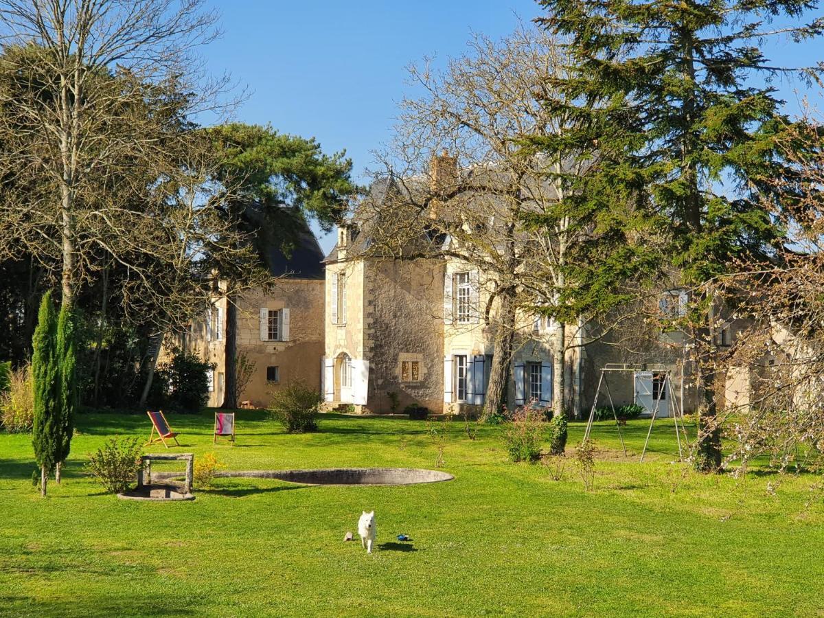 Manoir Du Bellay Bed and Breakfast Montreuil-Bellay Eksteriør billede