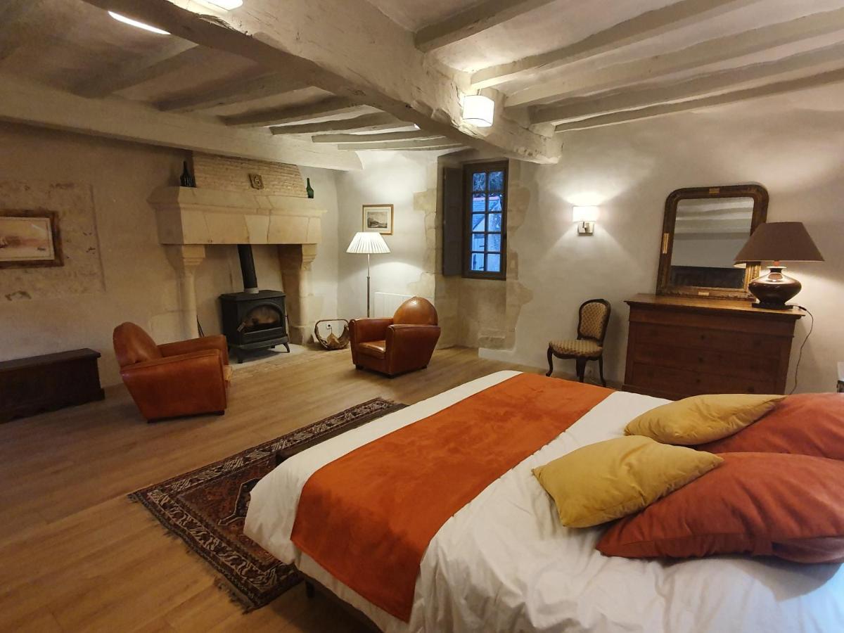 Manoir Du Bellay Bed and Breakfast Montreuil-Bellay Eksteriør billede