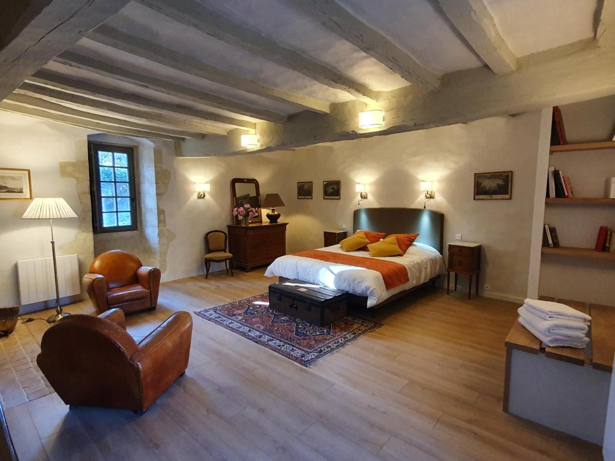 Manoir Du Bellay Bed and Breakfast Montreuil-Bellay Eksteriør billede